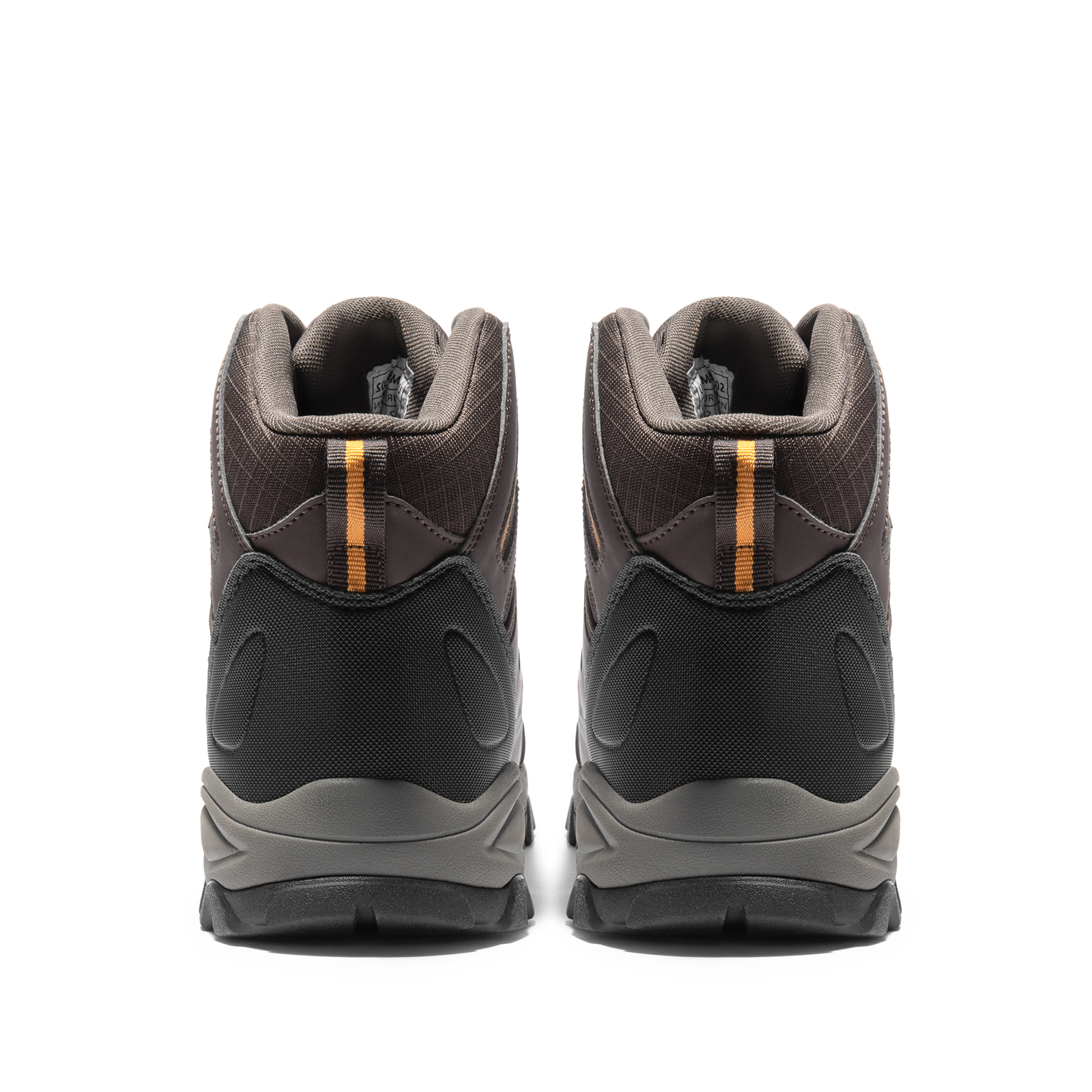 Men’s Waterproof Hiking Boots Mid Ankle Lightweight Non-Slip Trail Work Shoes