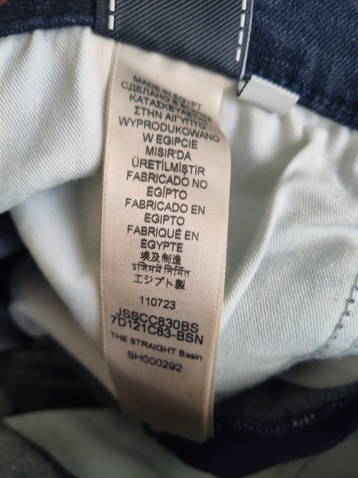 7 For All Mankind Men’s The Straight Stretch Jeans 28/33