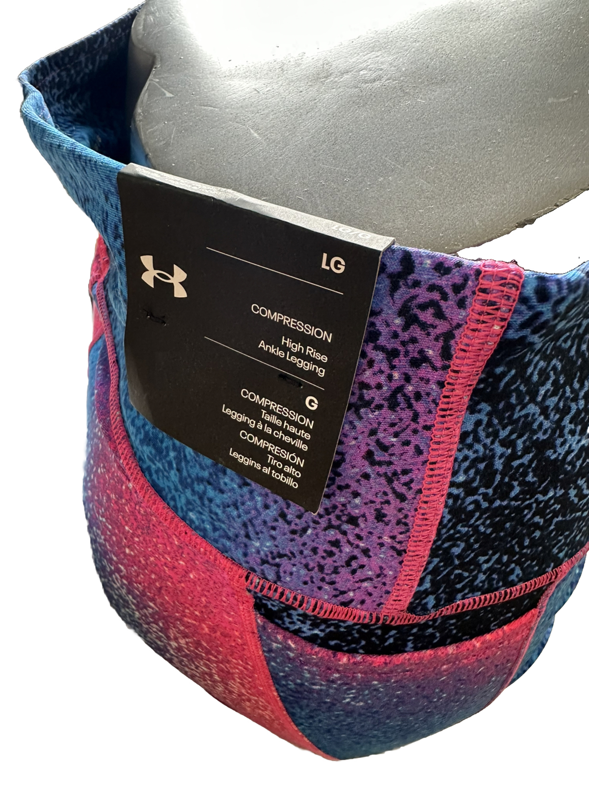 Under Armour HeatGear Armour No-Slip Waistband Printed Large