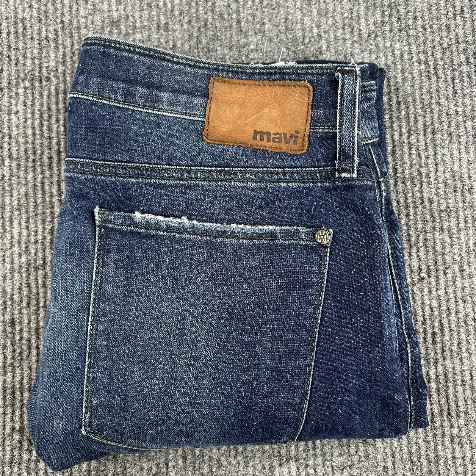 Mavi Jeans Men’s Zach Straight Leg Denim Jeans 36×34 Medium Wash