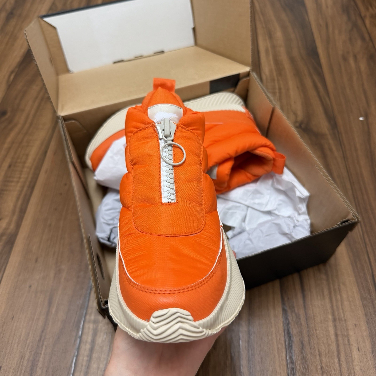 NEW Sorel x Prana Out N About III Puffy Zip WP Waterproof Insulated Boot Women 8