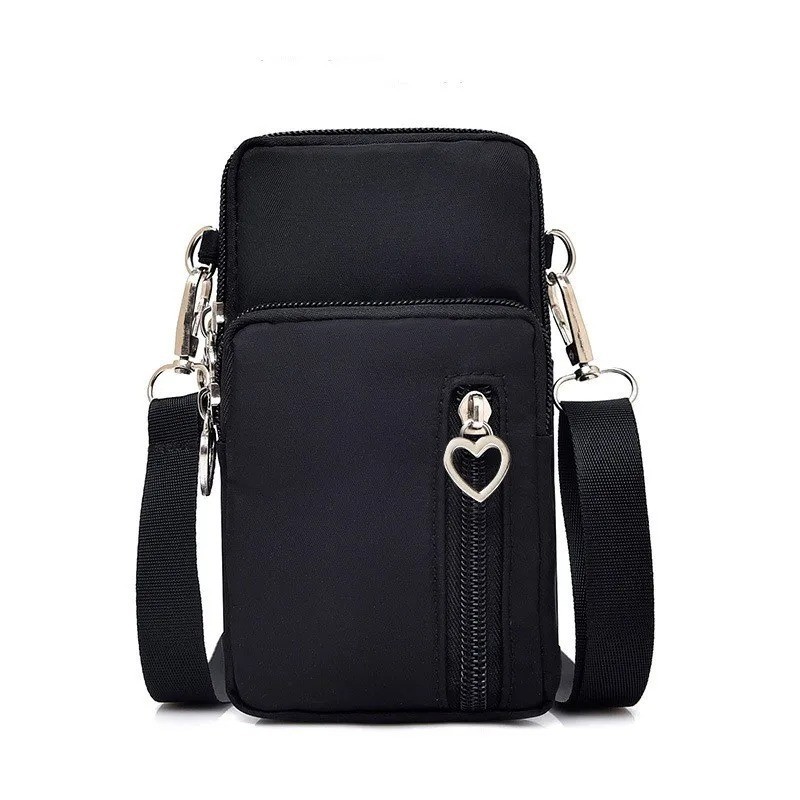 Mini Crossbody Cell Phone Bag Compact Shoulder Wallet Pouch Purse Holder