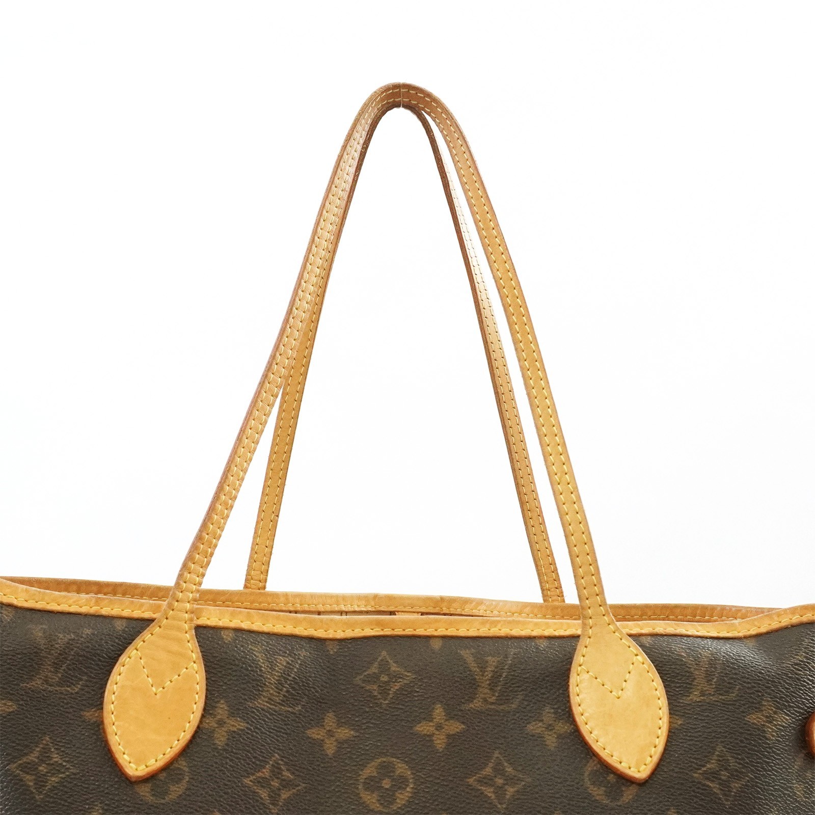 LOUIS VUITTON LV Monogram Neverfull MM M40156 Tote Bag SD3037 Auth #57356A