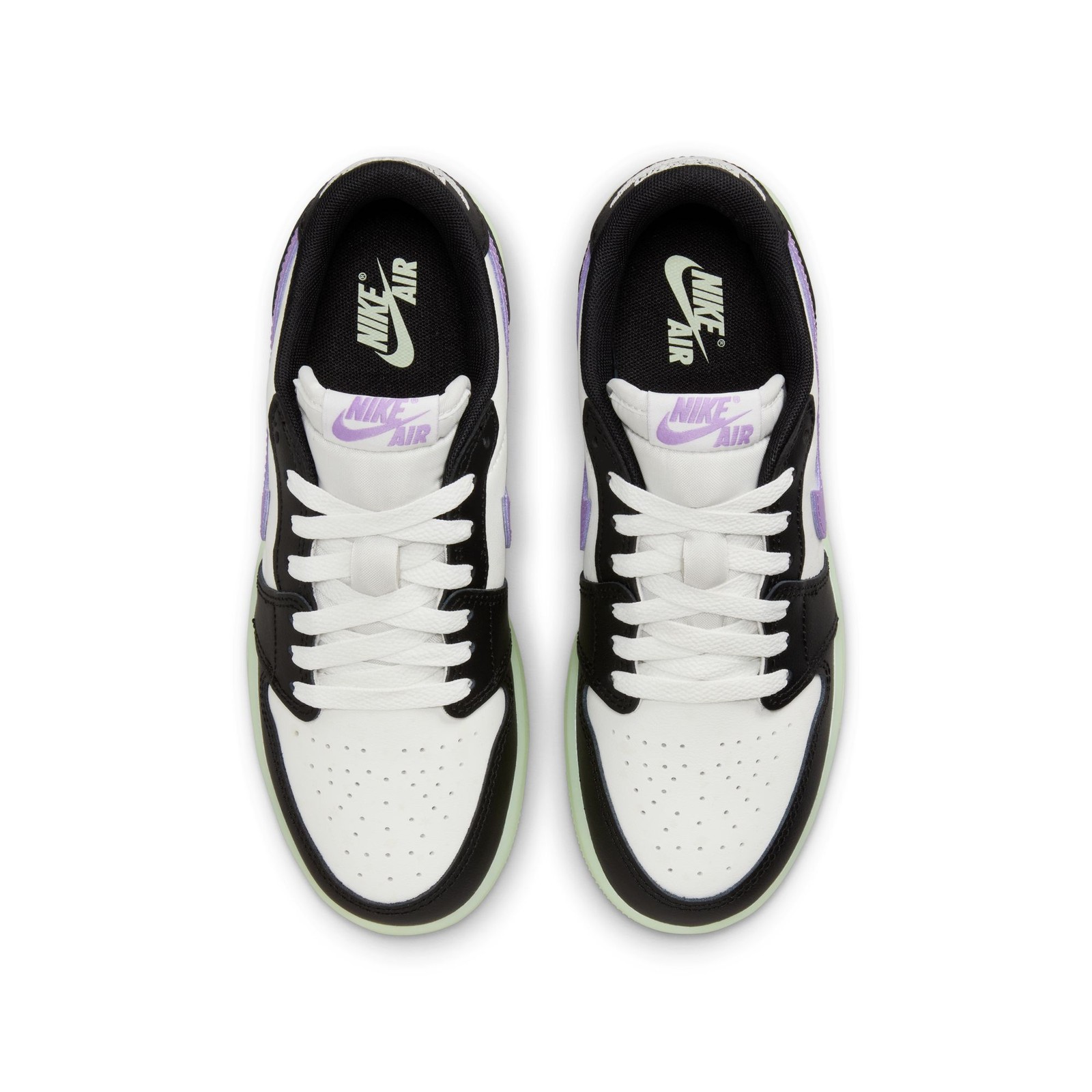 AIR JORDAN 1 RETRO LOW OG GS BLACK RASPBERRY