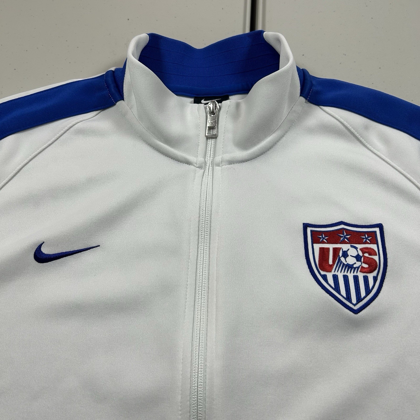 Nike Team USA Soccer Football Club Full Zip Warmup Jacket Mens Size XL World Cup