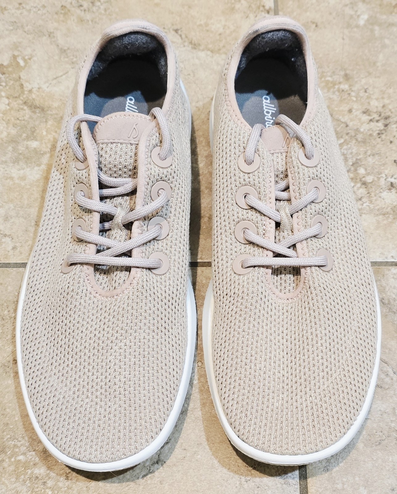Allbirds TR Tree Runners Mens 11 Beige Tan Casual Lightweight Athletic Sneakers