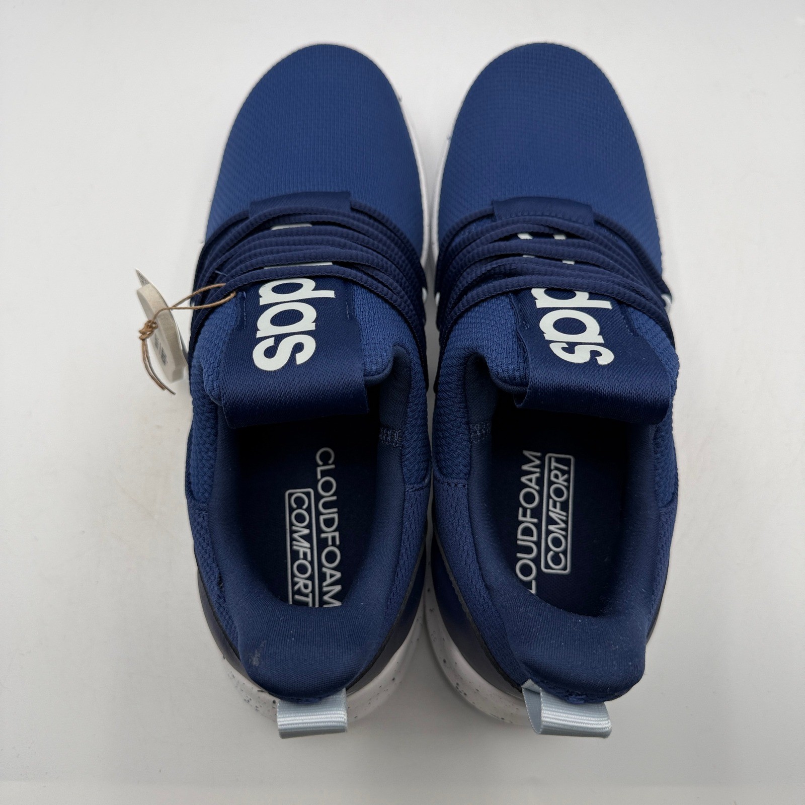 Adidas Lite Racer Adapt 7.0 Mens Sneakers 9.5 Navy Blue Speckle JS0047
