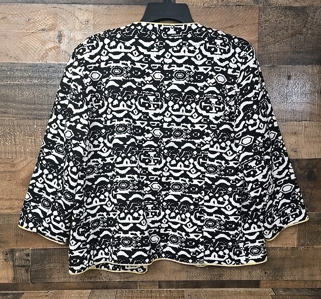 Molly & Maxx Jacket Women Small Lined Artsy Career Preppy Maximalist Retro Boho