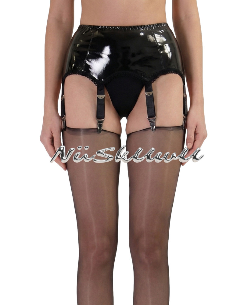 NuskUwU ･ High-Waist Garter Belt with Stockings
