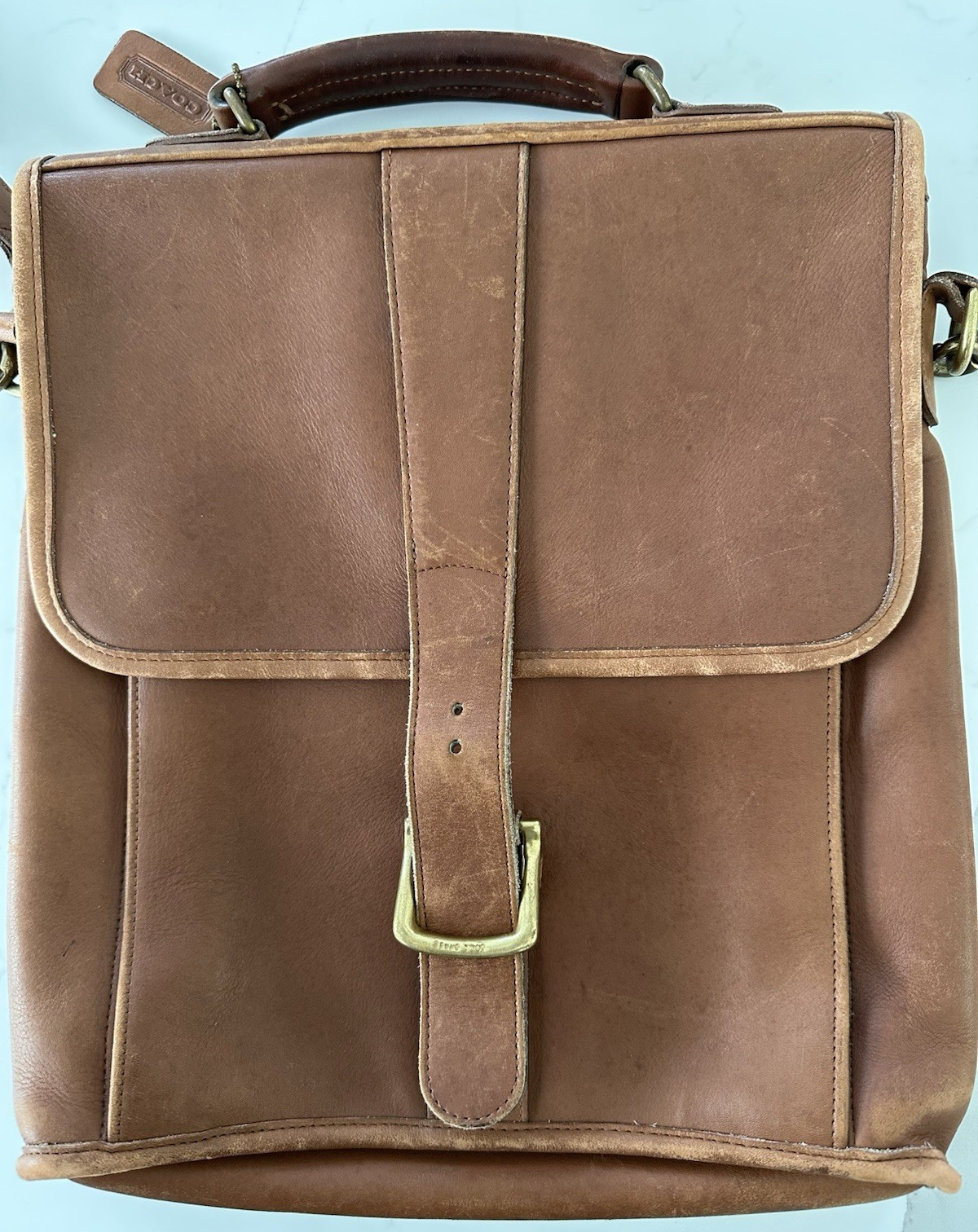 Coach Vintage Emmerson Slim Briefcase style 5280 Made in USA – Video