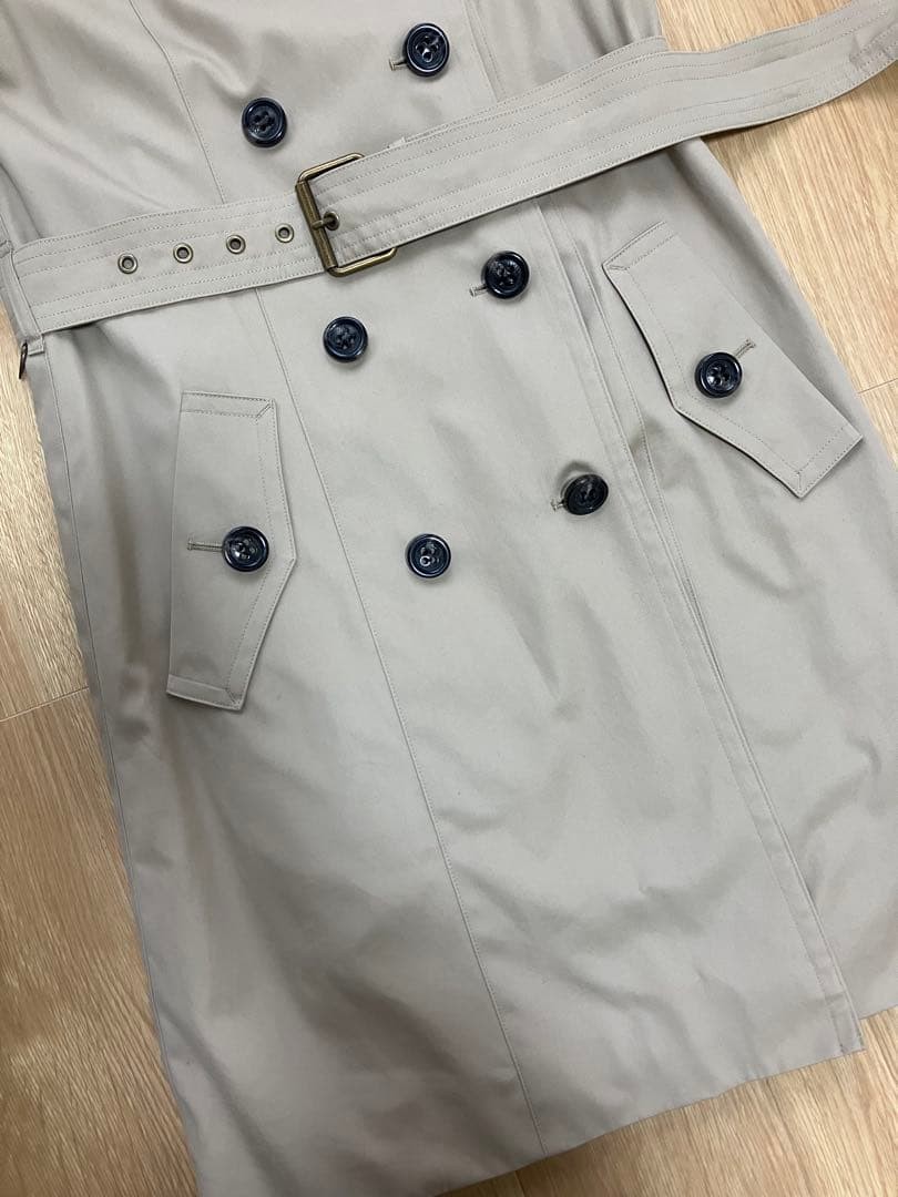 Burberry Blue Label Trench Coat with Liner Check 38