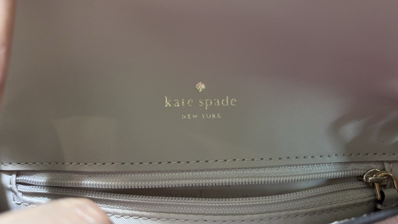 kate spade new york Gold Metallic Glitter Small Crossbody Bag, Strap, Coin Purse