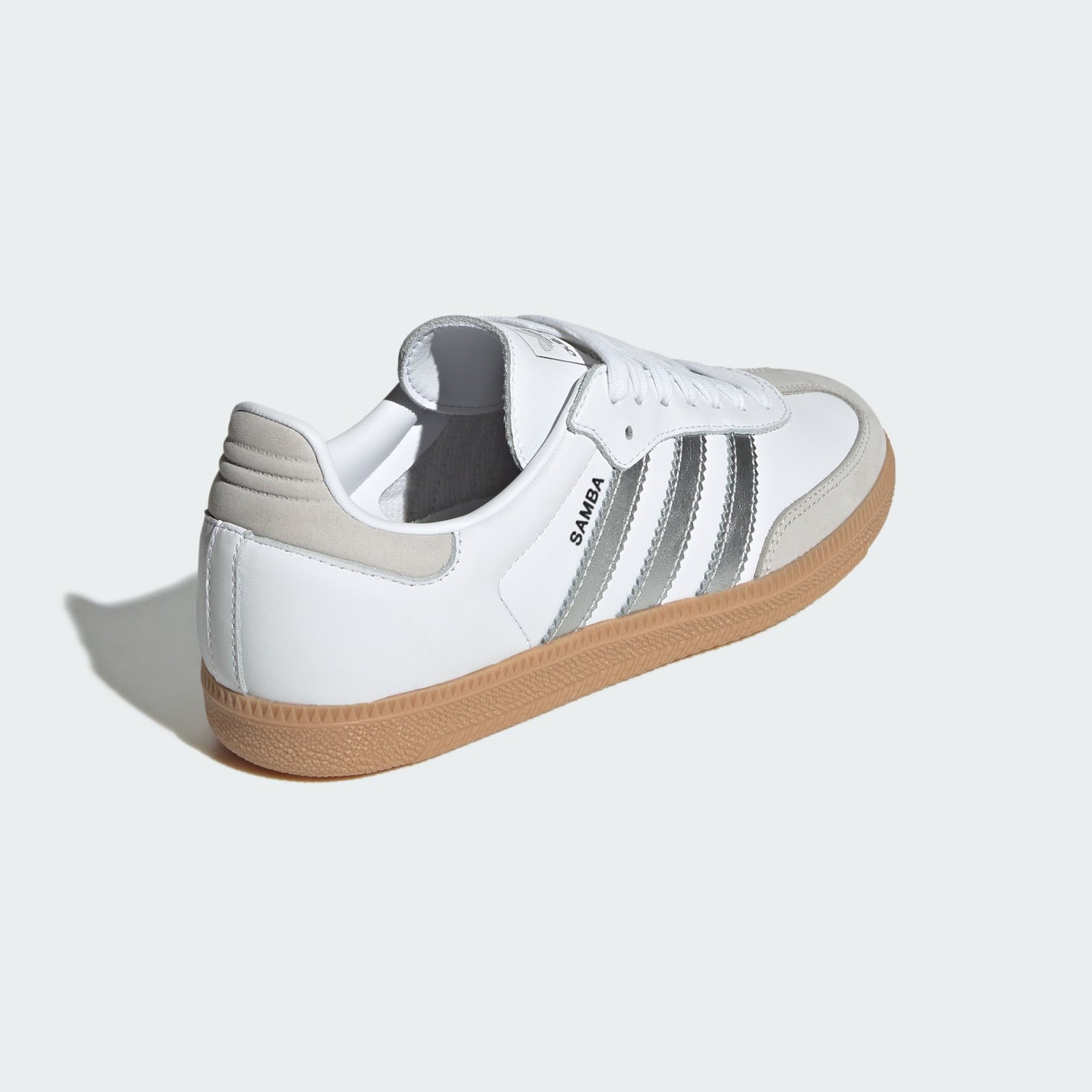 Adidas Originals Sneaker Samba OG JI2725 Cloud White / Silver Metallic / Grey