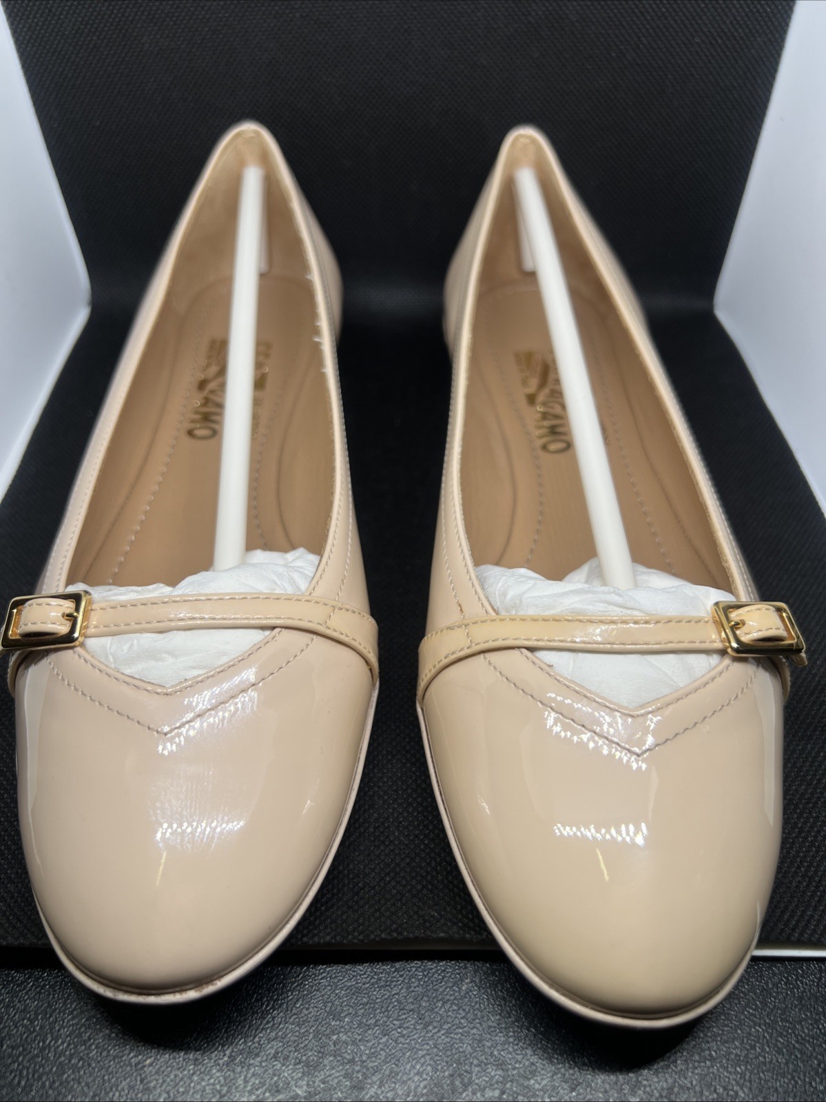 salvatore ferragamo Audrey 1cm flats Size 6