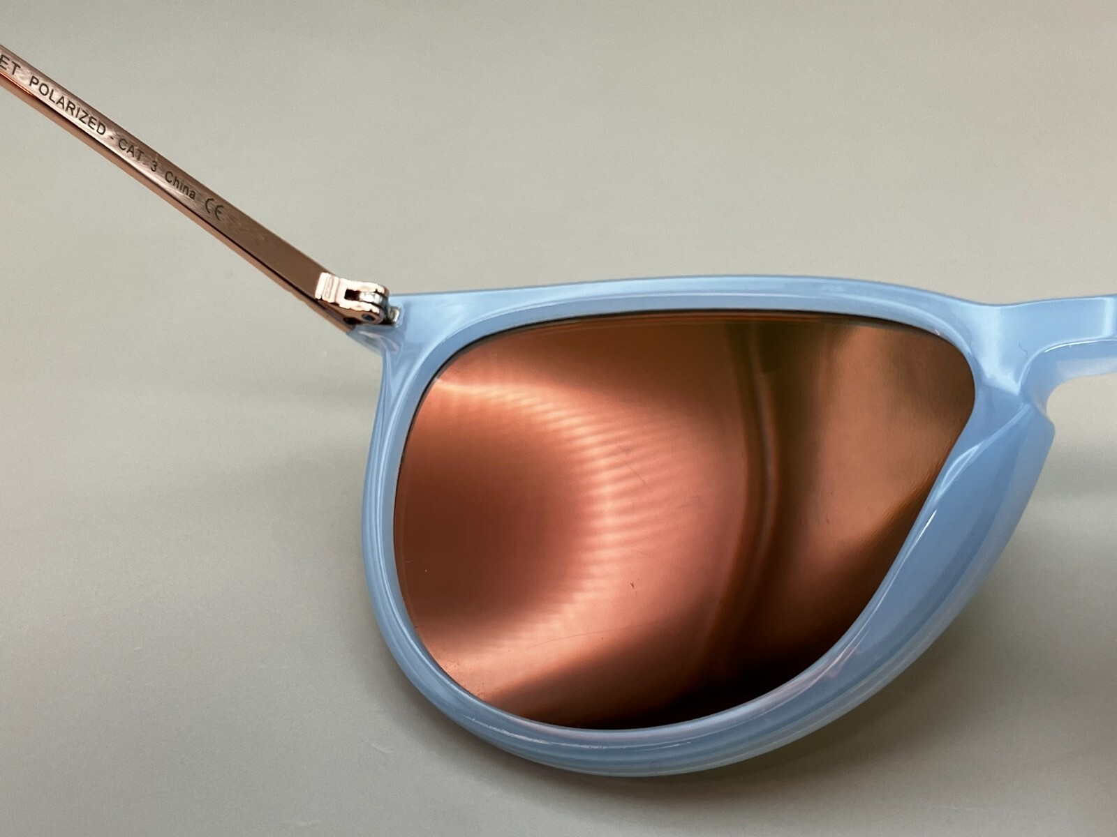 Blenders Pretty Sweet Light Blue Pantos Polarized Sunglasses FRAMES