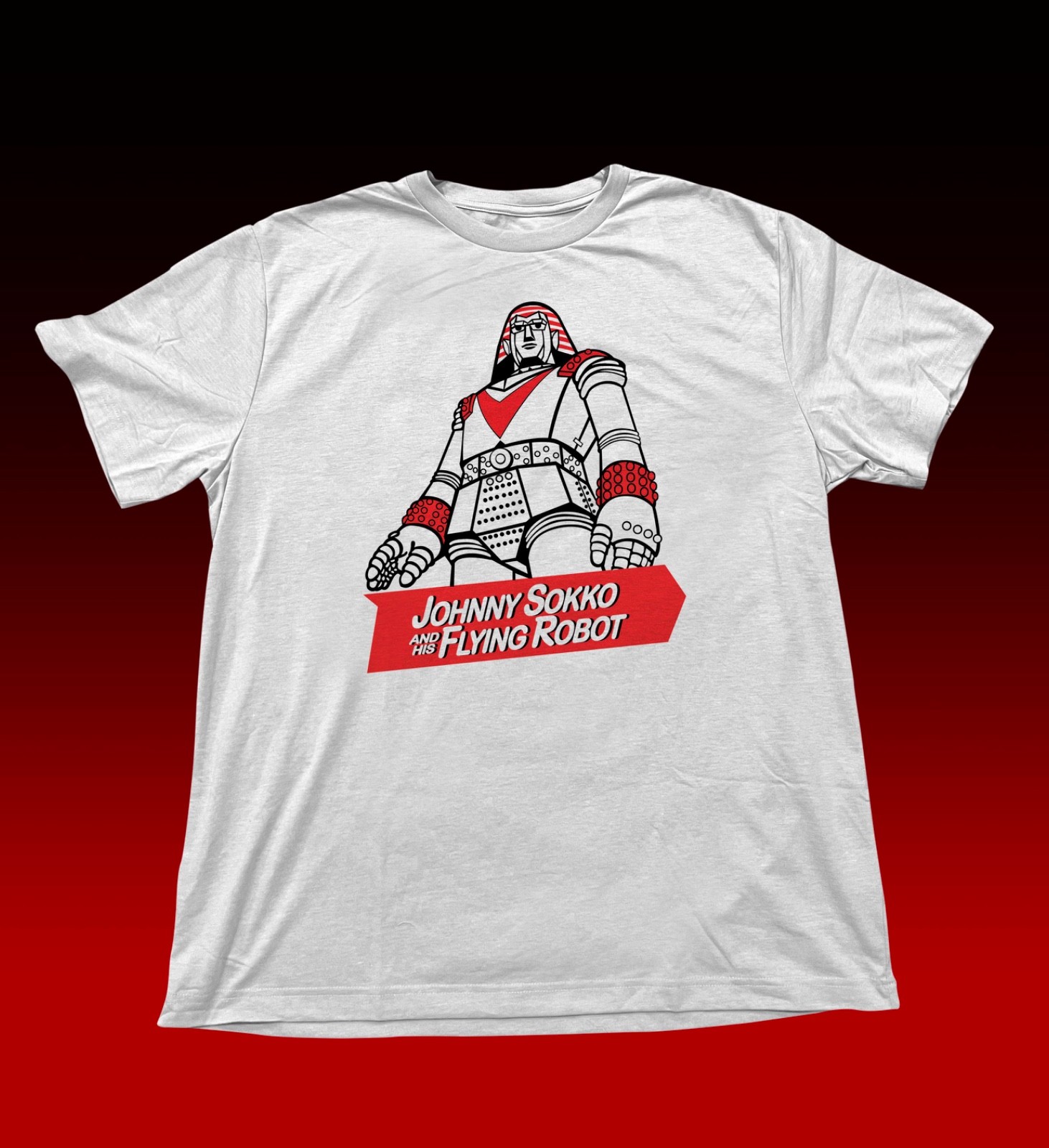NEW JOHNNY SOKKO AND HIS FLYING ROBOT T-SHIRT