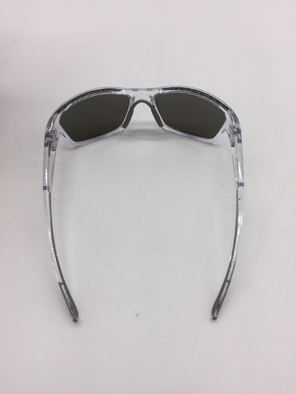 Sunhauk Azure Hues Seafarer Series Clear Sunglasses Iridescent Ice Blue Lens