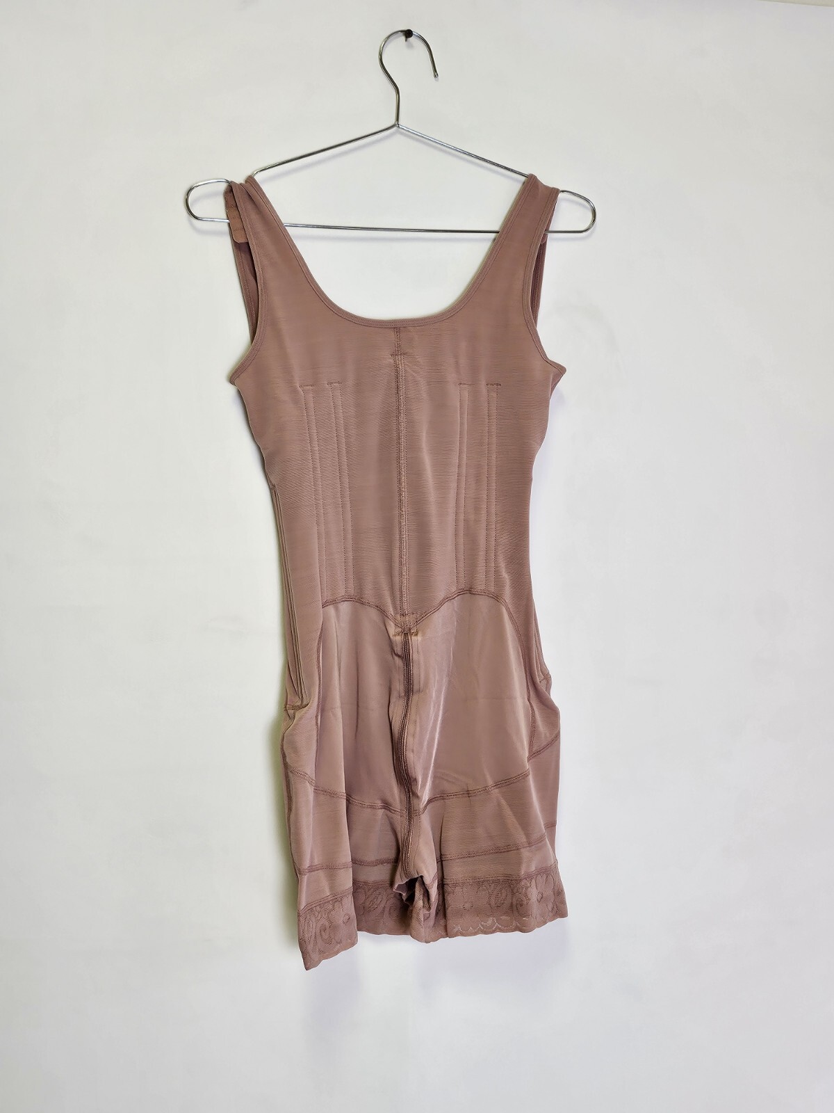 ChicCurve Undercuts Bodysuit in RoseyBrown Sz. Large *NEW*