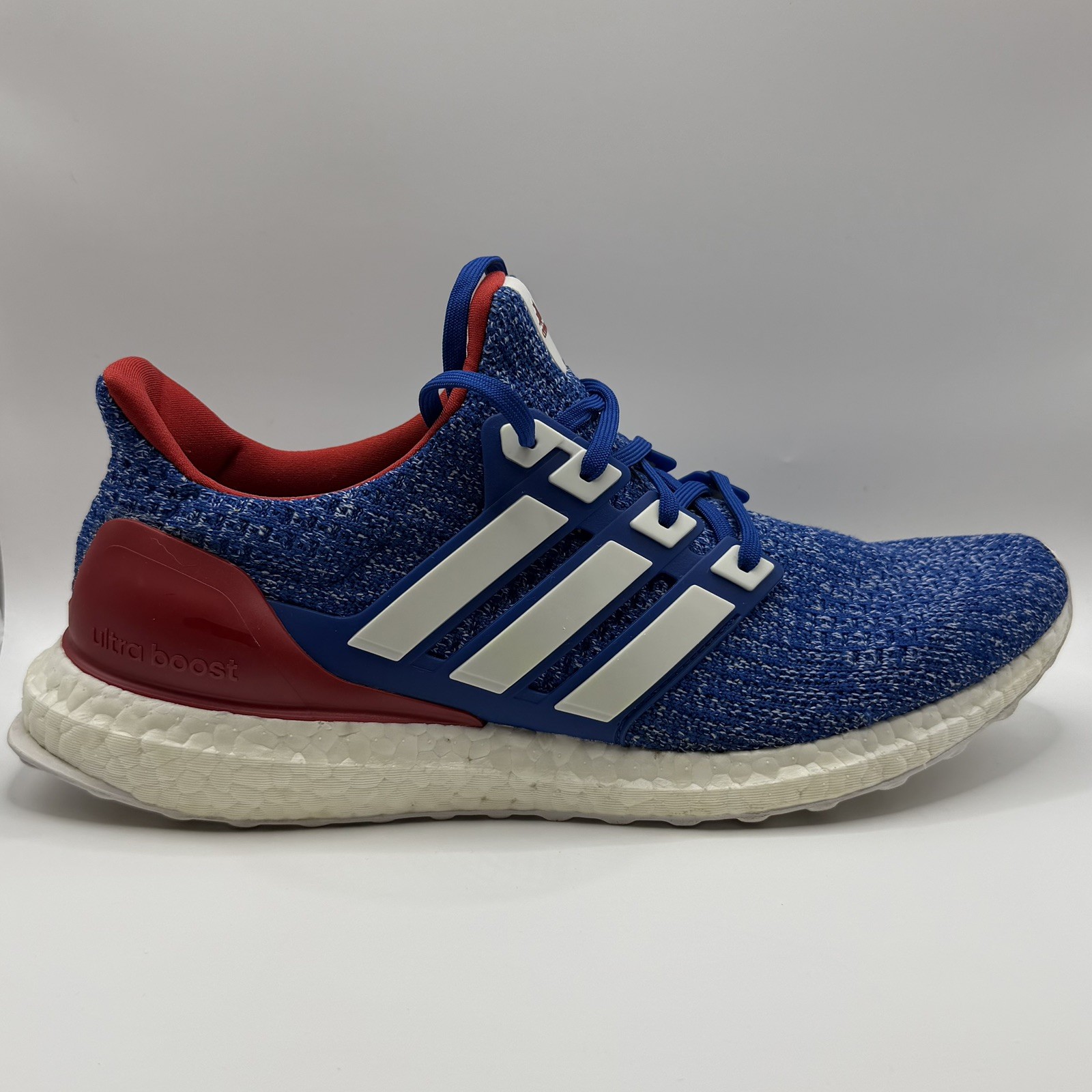 Adidas UltraBoost 4.0 Men’s Size 10 USA Red White Blue Athletic Shoes