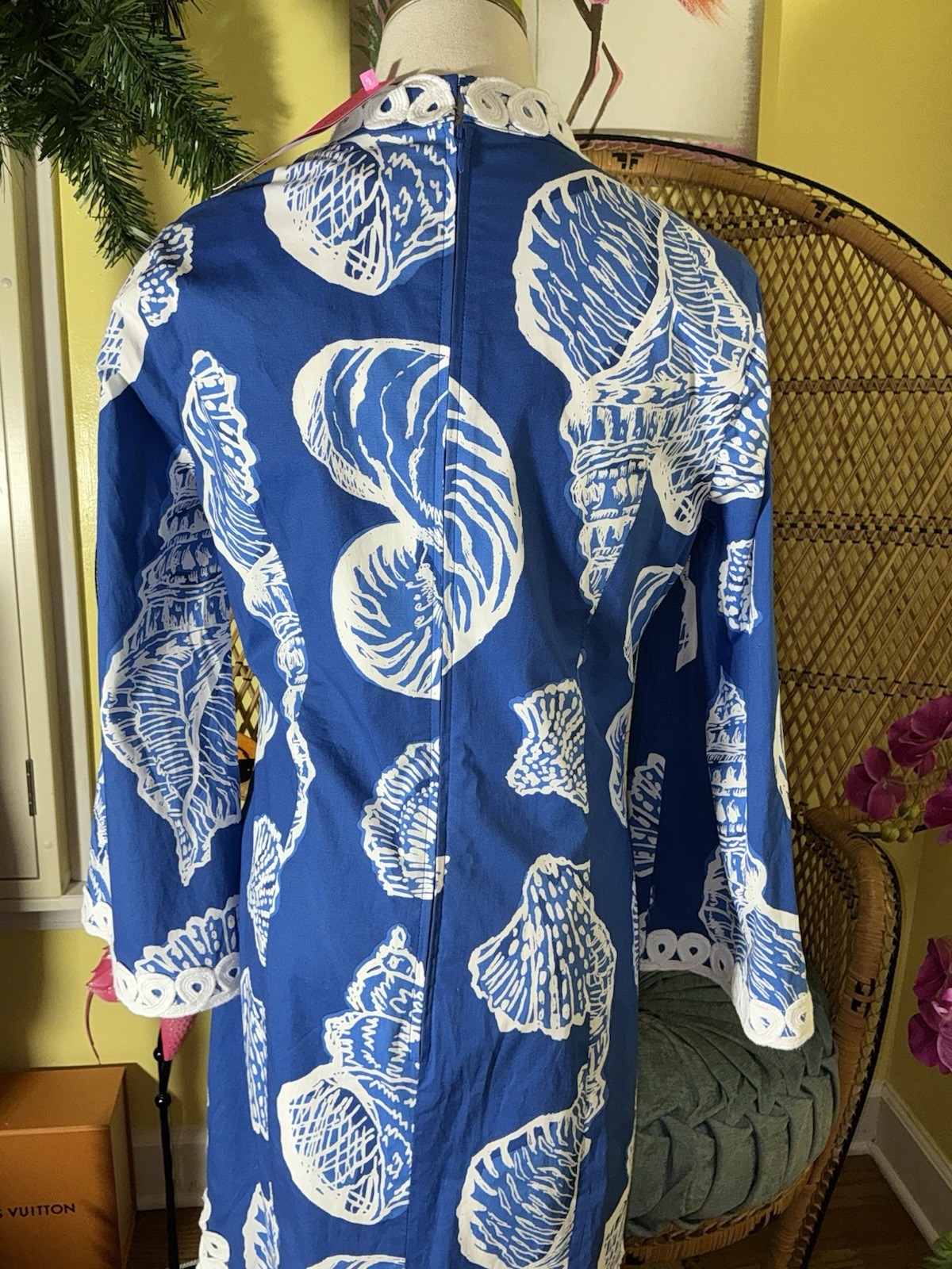 Lilly Pulitzer NWT Shealyn Stretch Maxi Caftan Shell Of A Good Time 🦄 Size 6,16