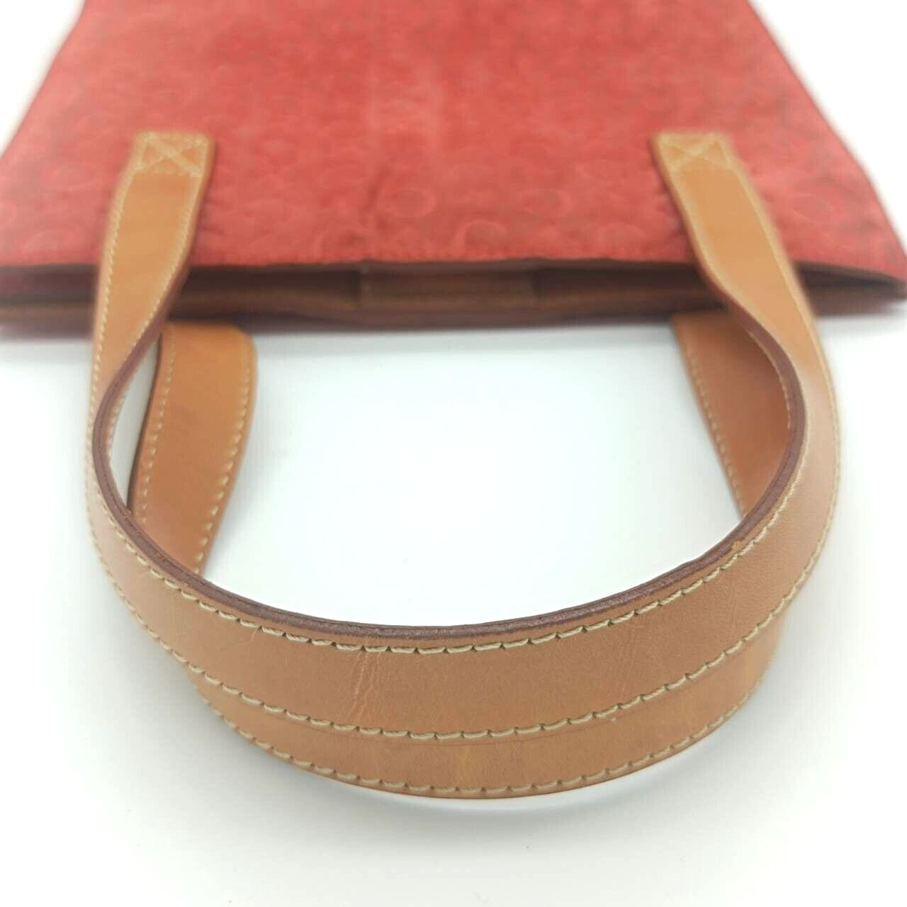 CELINE tote bag hand bag suede Macadam W 22cm/8.6in H 23cm/9.05in D 7cm/2.8in