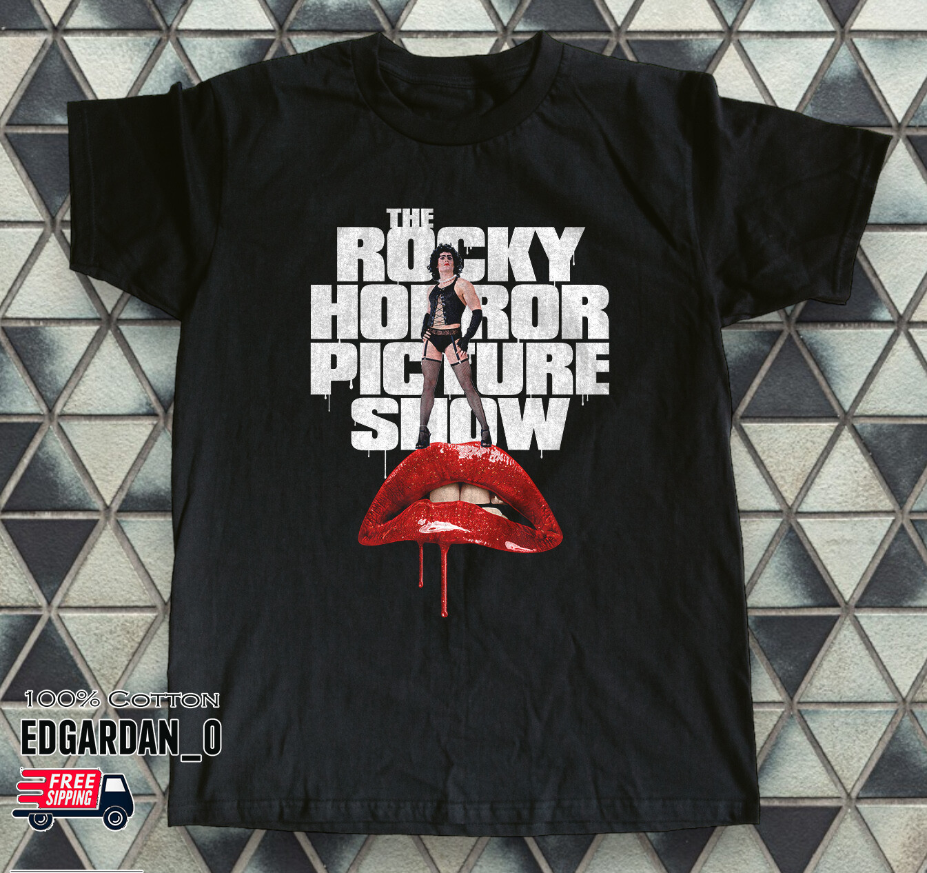The Rocky Horror Picture Show Movie T-Shirt S-5XL Free Shipping