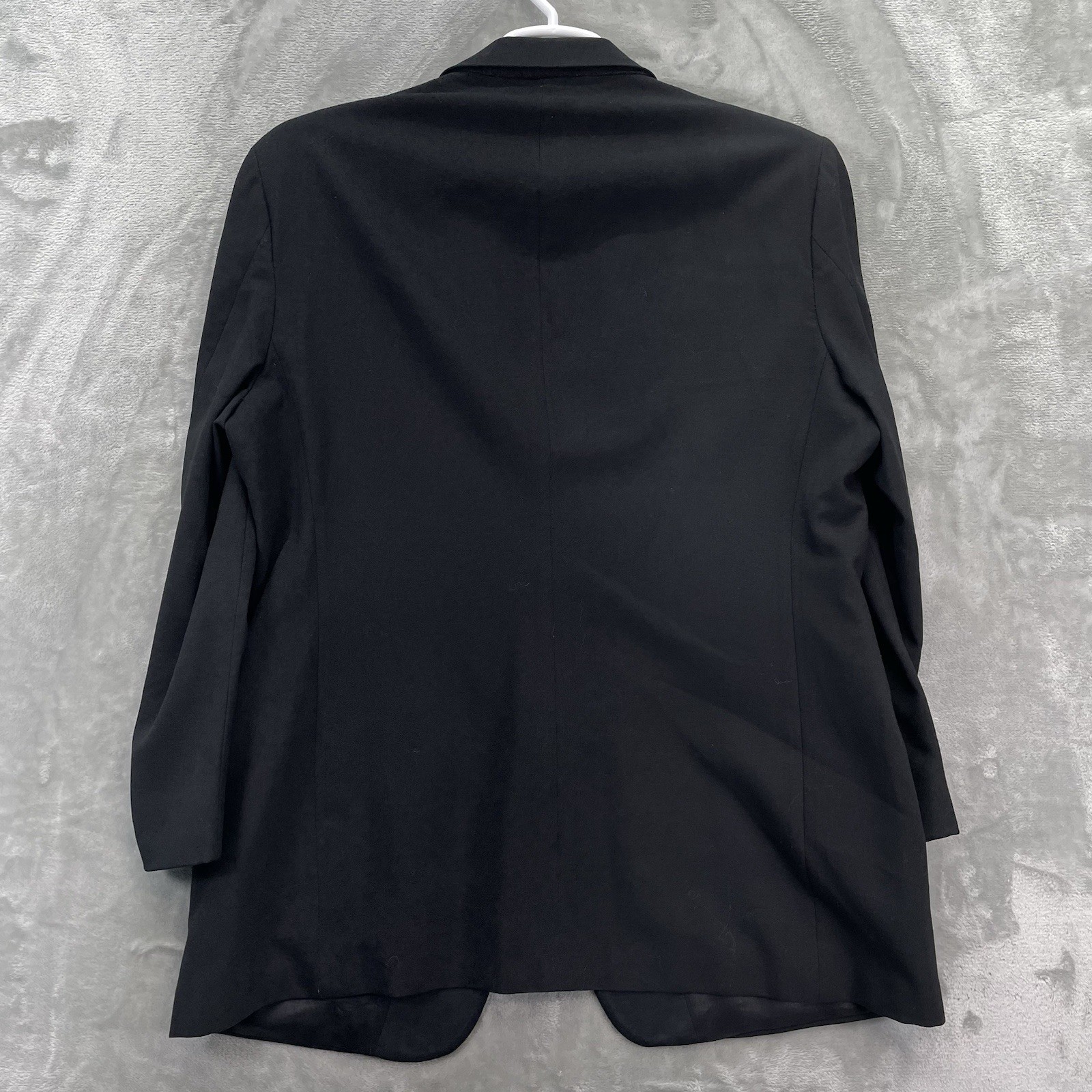 YVES saint Laurent Blazer Men 44R Jacket tuxedo one button supper formal black