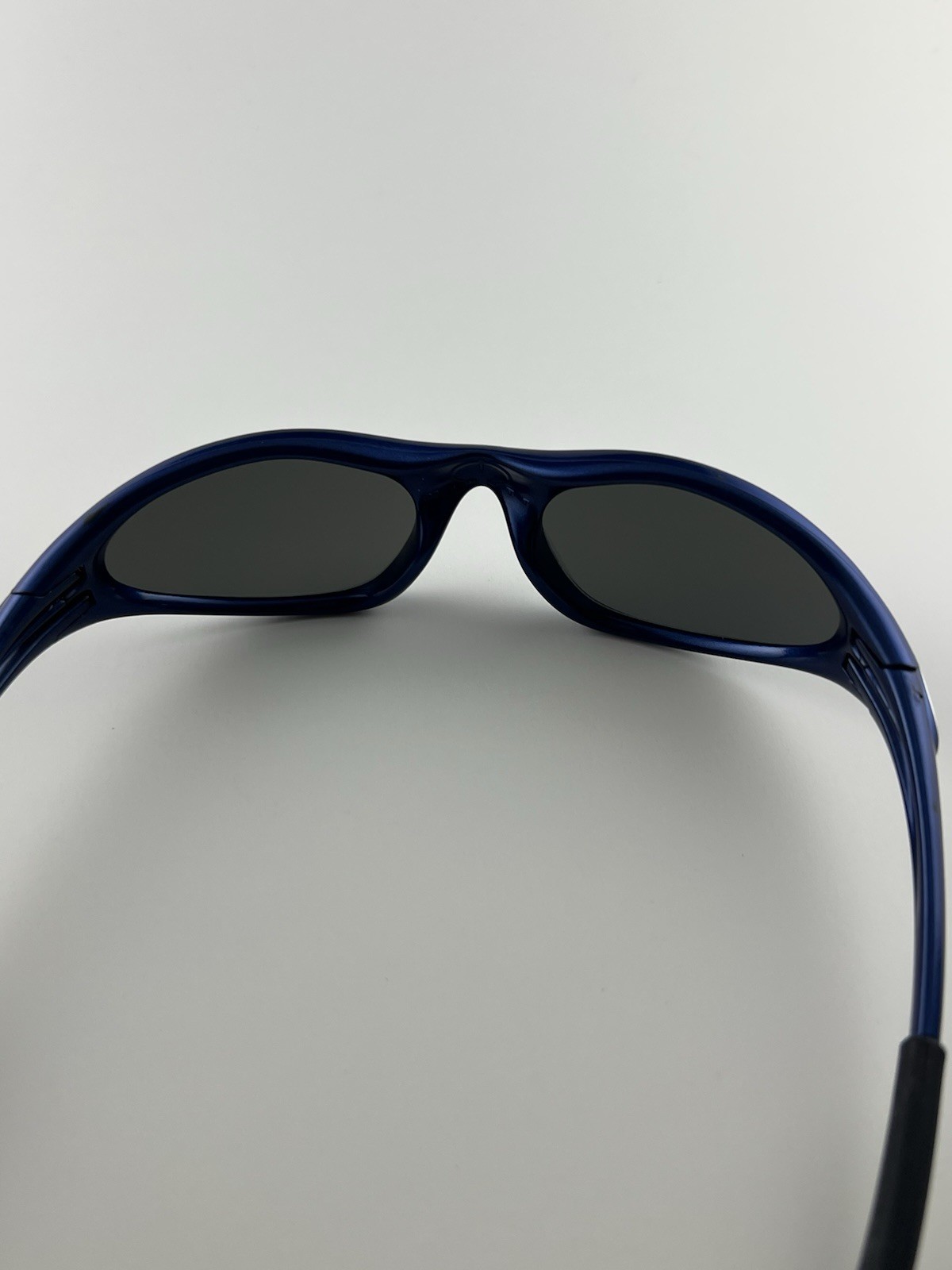 Oakley Minute 1.0 Code Blue Frame Black Iridium Lens 04-094 Silver Icons RARE
