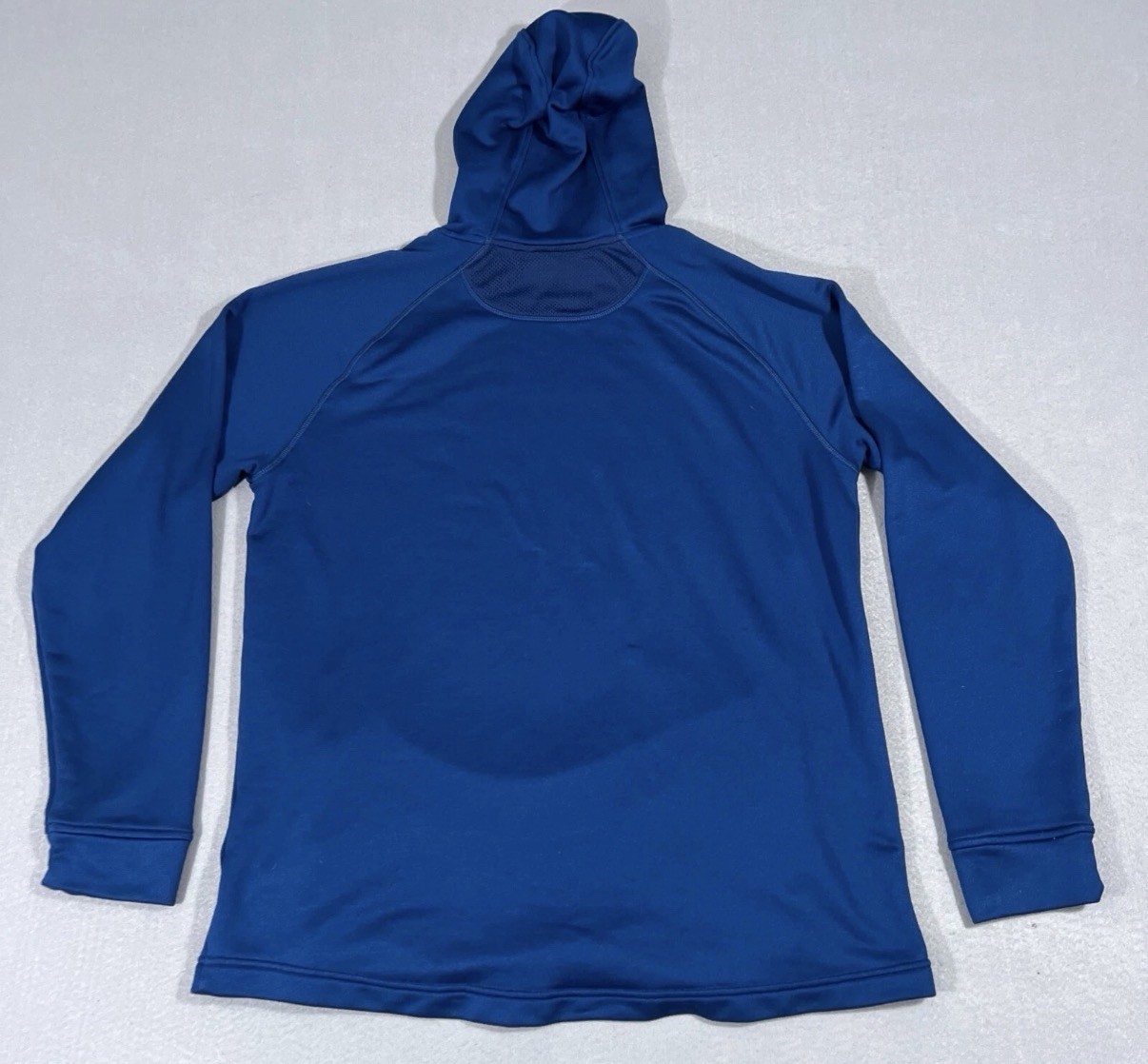 Under Armour Sweater Mens Large Blue Pullover Sweatshirt Loose Gym Vented Zip