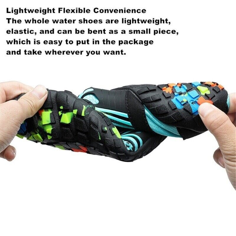 Unisex Water Shoes Quick Dry Barefoot Sports Comfort Diving Aqua Surf Beach Shoe