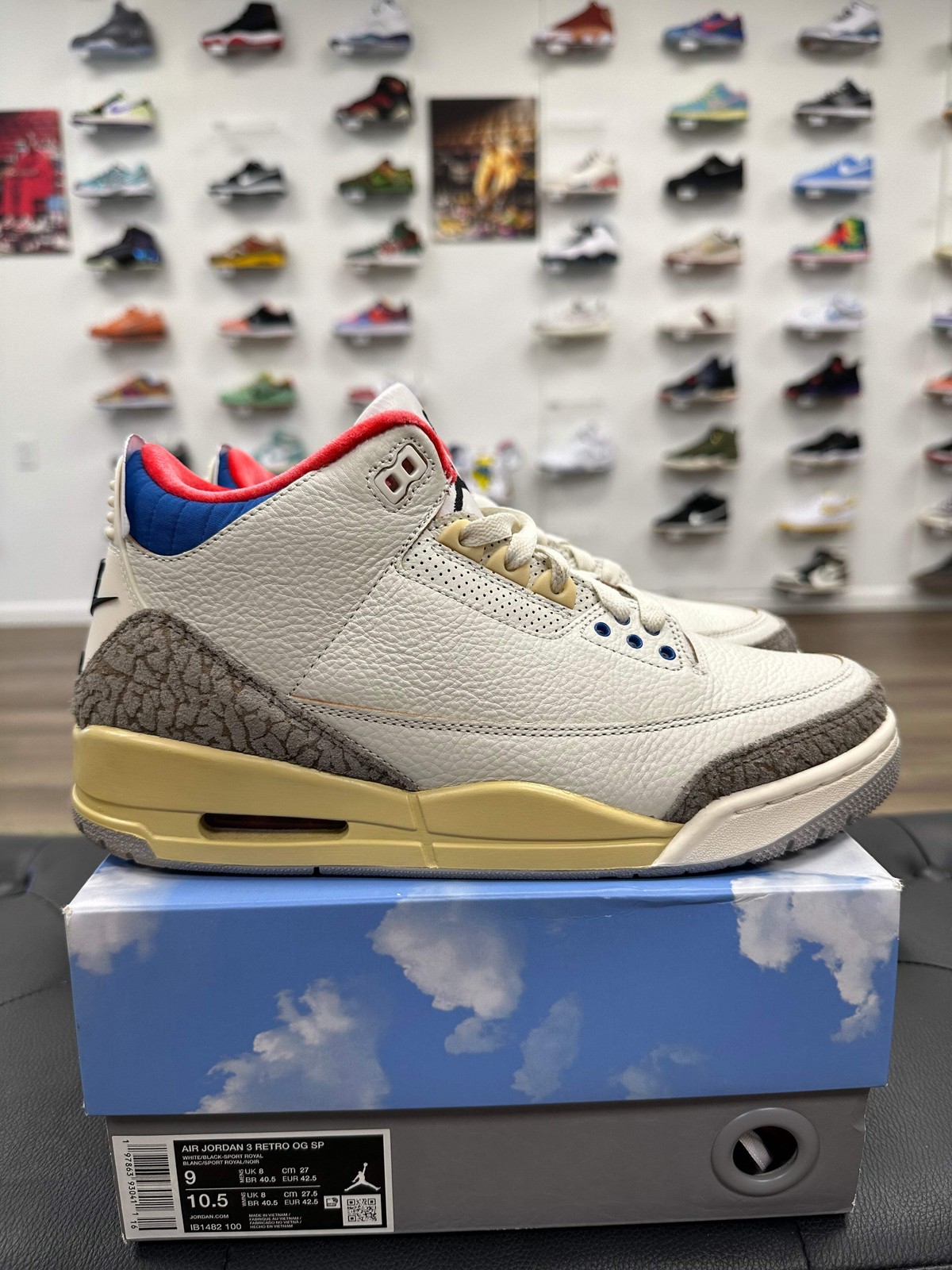 Jordan 3 Retro Seoul 2.0 – Size 9.5