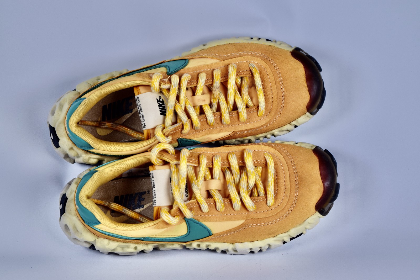 Nike Men’s Overbreak SP Pollen Rise DA9784-201 Yellow Running Shoes Size 5.5 D