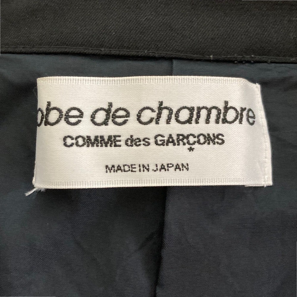 AD2002 robe de chambre Comme des Garçons wool coat RI-C002 black Women USED