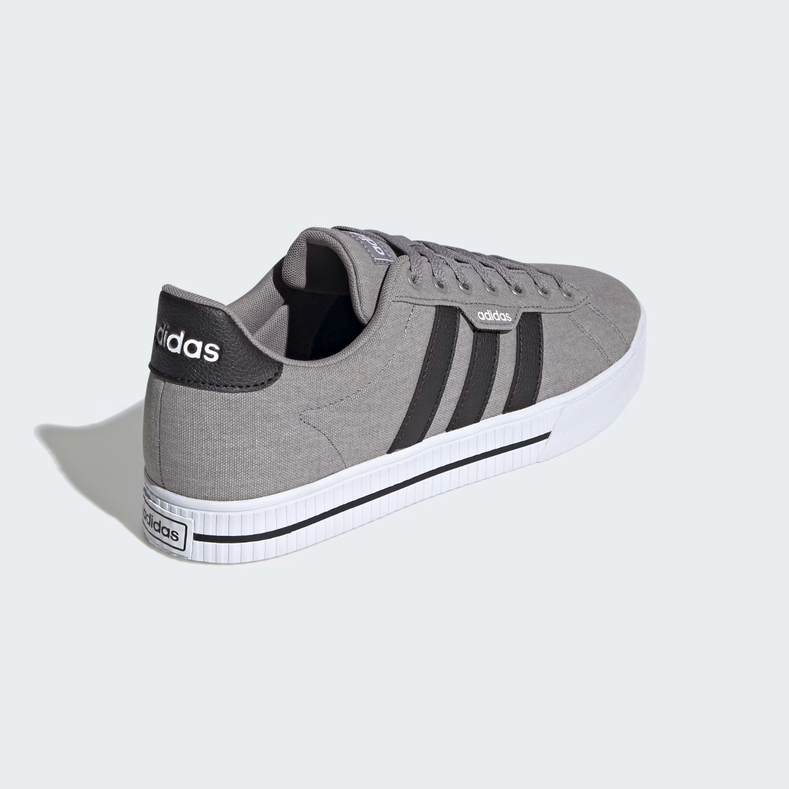 ADIDAS DAILY 3.0 SIZE 8.5~13 DOVE GREY BLACK MEN’S SHOES