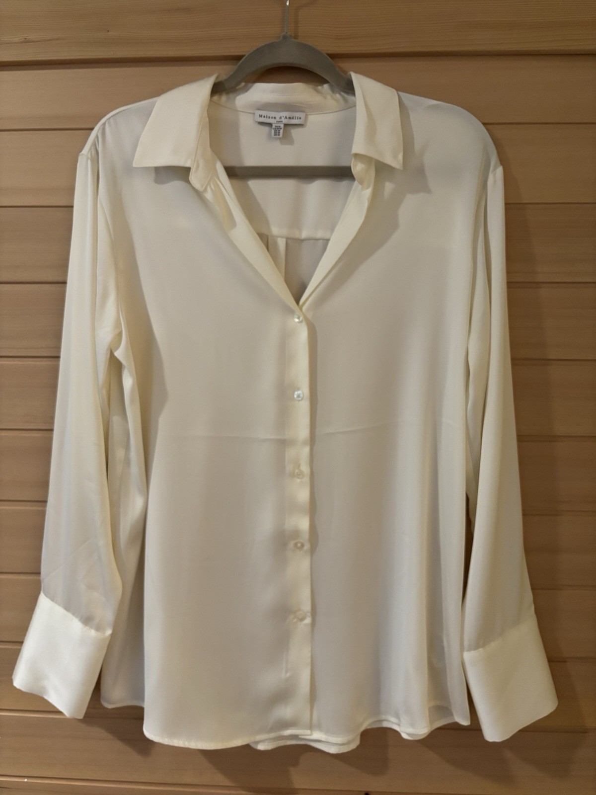 Maison D’Amelie Women’s Blouse, Size Medium