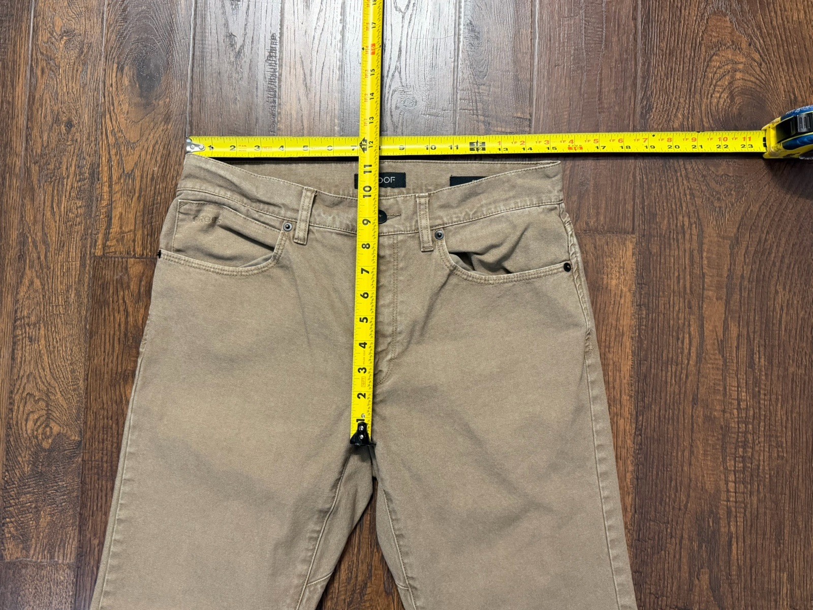 Proof Rover Pant HB Slim 5 Pocket Canvas Jeans Mens 30×30 Huckberry Stretch