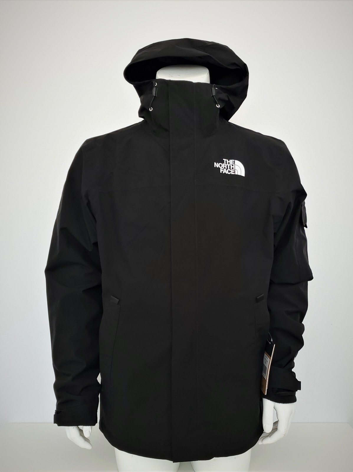 THE NORTH FACE MEN’S TORO PEAK 3 IN 1 TRICLIMATE WATERPROOF HOODED JACKET BLACK