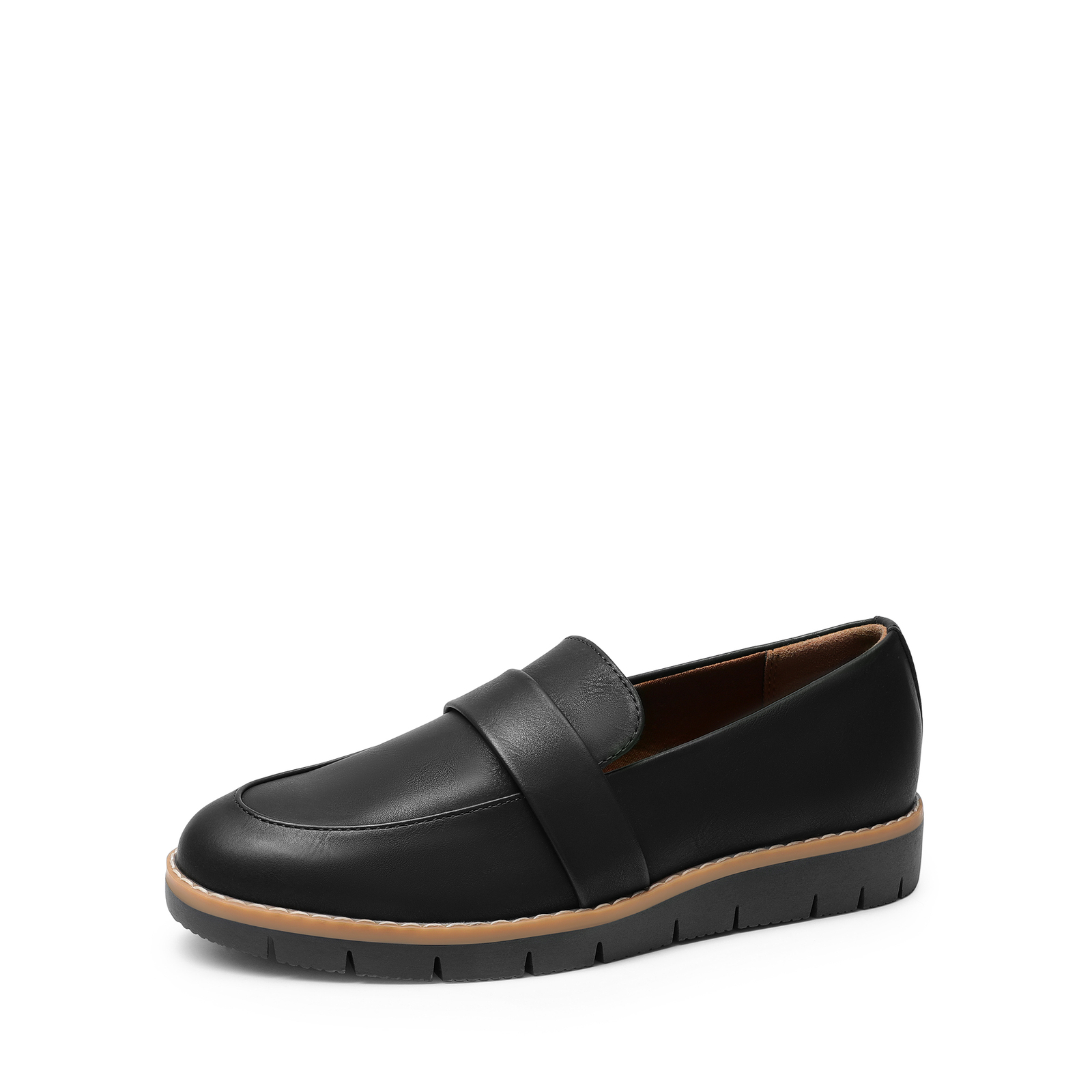 Women Slip On Loafers Faux Leather Daily Wear Work Office Loafers Casual Shoes