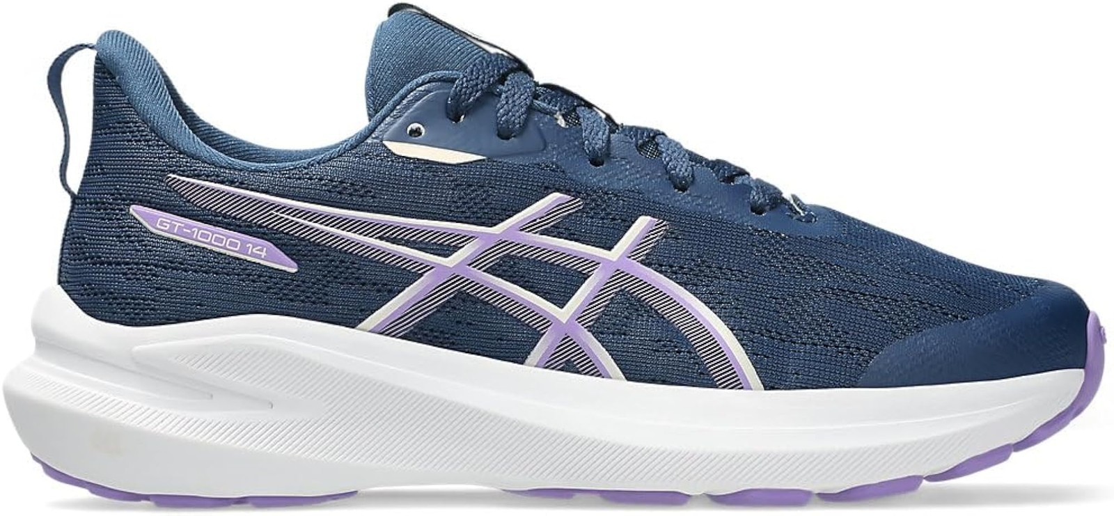 ASICS Unisex-Child Gt-1000 14 Gs – Independence Blue/Faded Plum – 7 Big Kid