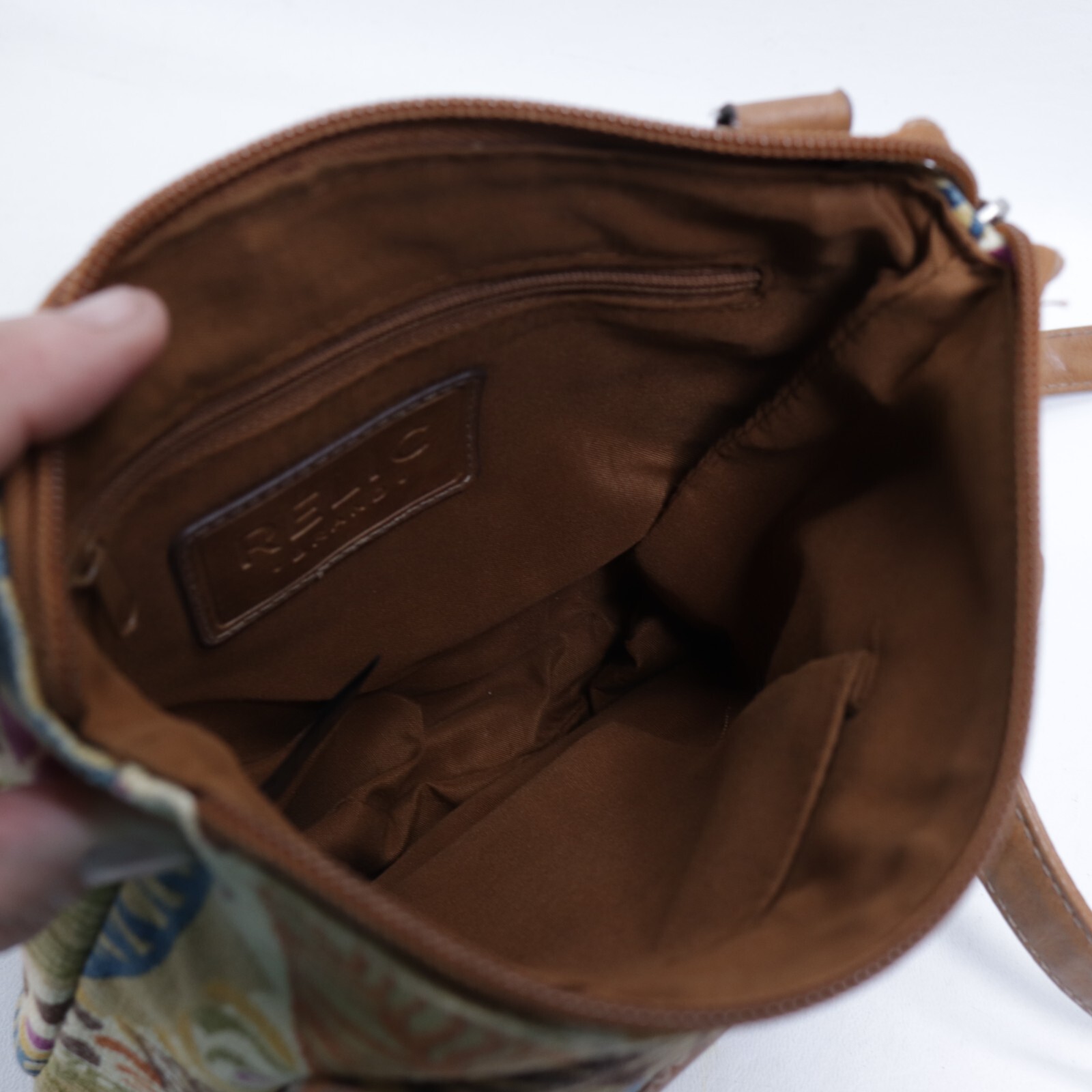 Relic Crossbody Handbag S Multicolor Floral Canvas Nylon Organizer Pockets Cards