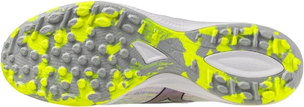 MIZUNO Soccer Cleats ALPHA 2 ELITE AS P1GD2562 White / Silver Iridescent
