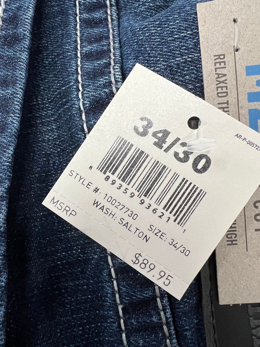 ARIAT M2 Relaxed Stretch Stillwell Boot Cut Jeans Men’s Size 34×30