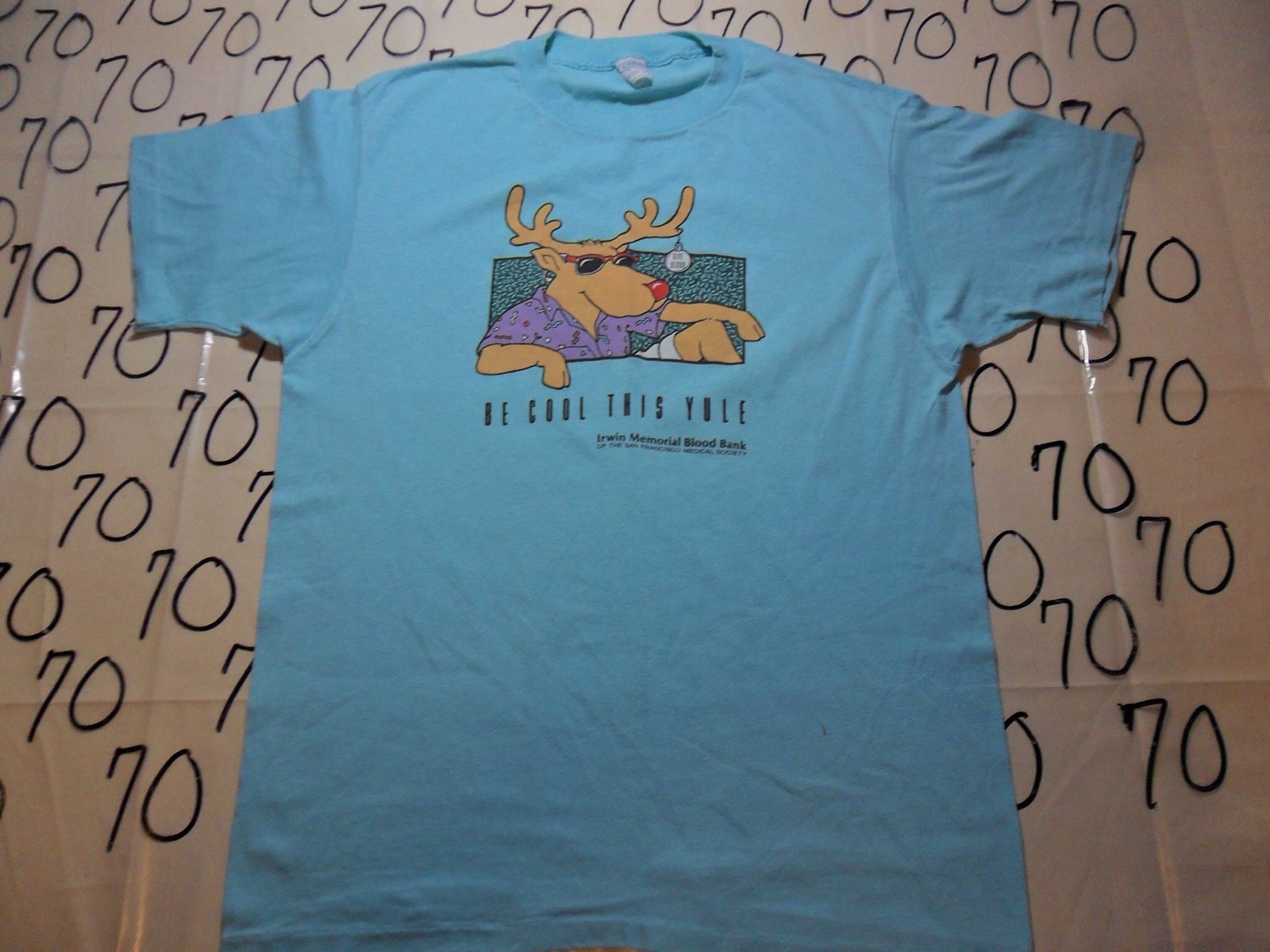 XL- Vintage Anvil By Ched Blood Bank Of San Fransisco Medical Society T- Shirt