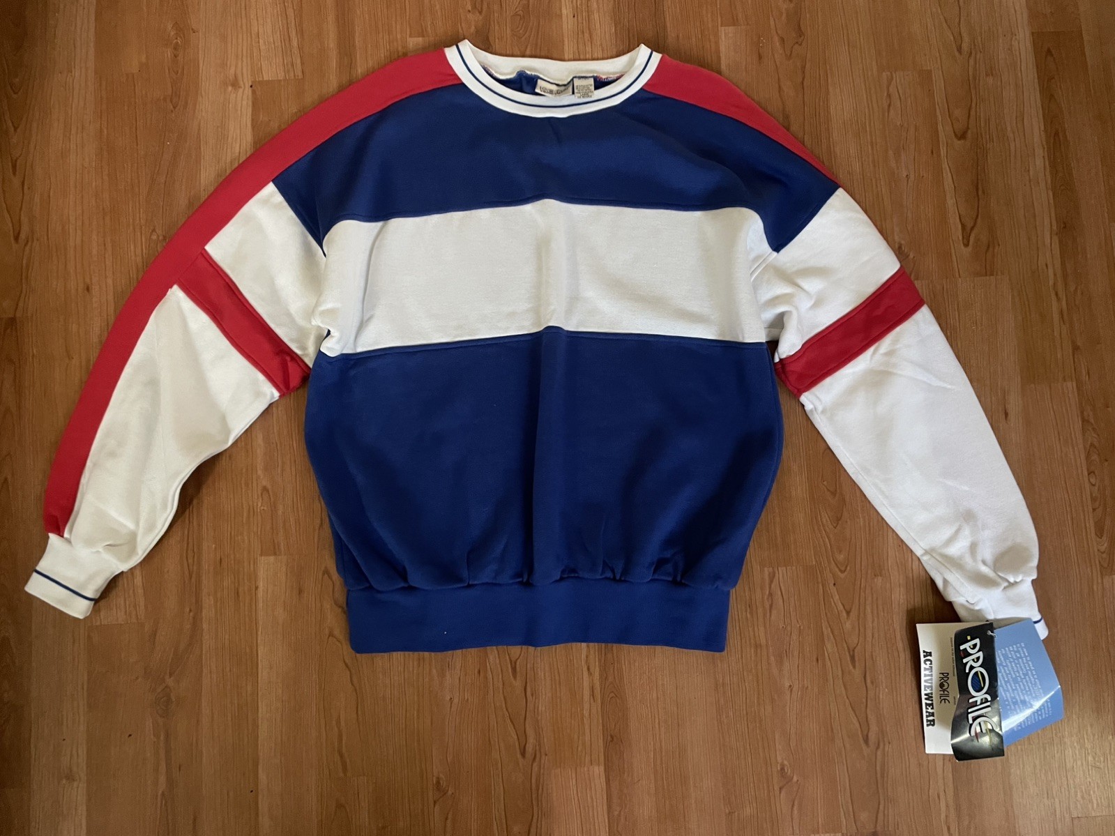 Vintage Profile 80s MOD Sweater Large – Deadstock New With Tags!