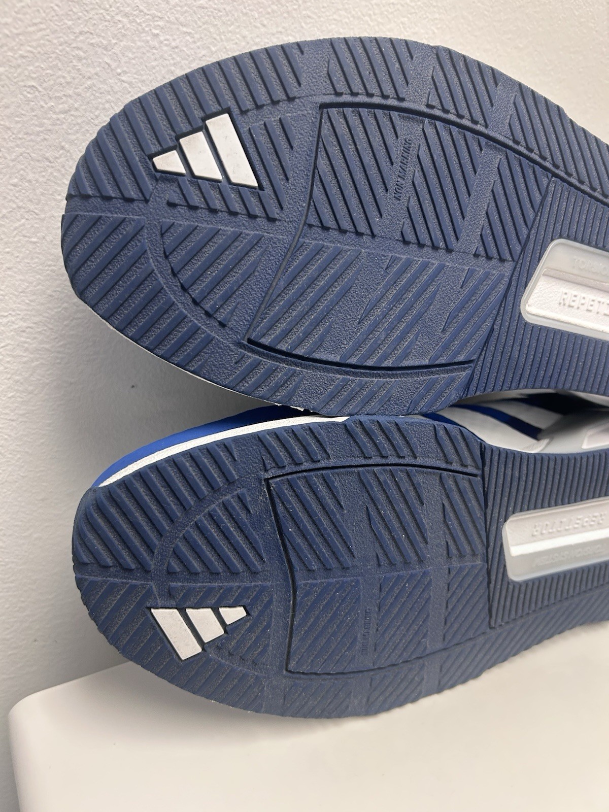 Size 16-Men’s Adidas Dropset Control Trainer Royal Blue White