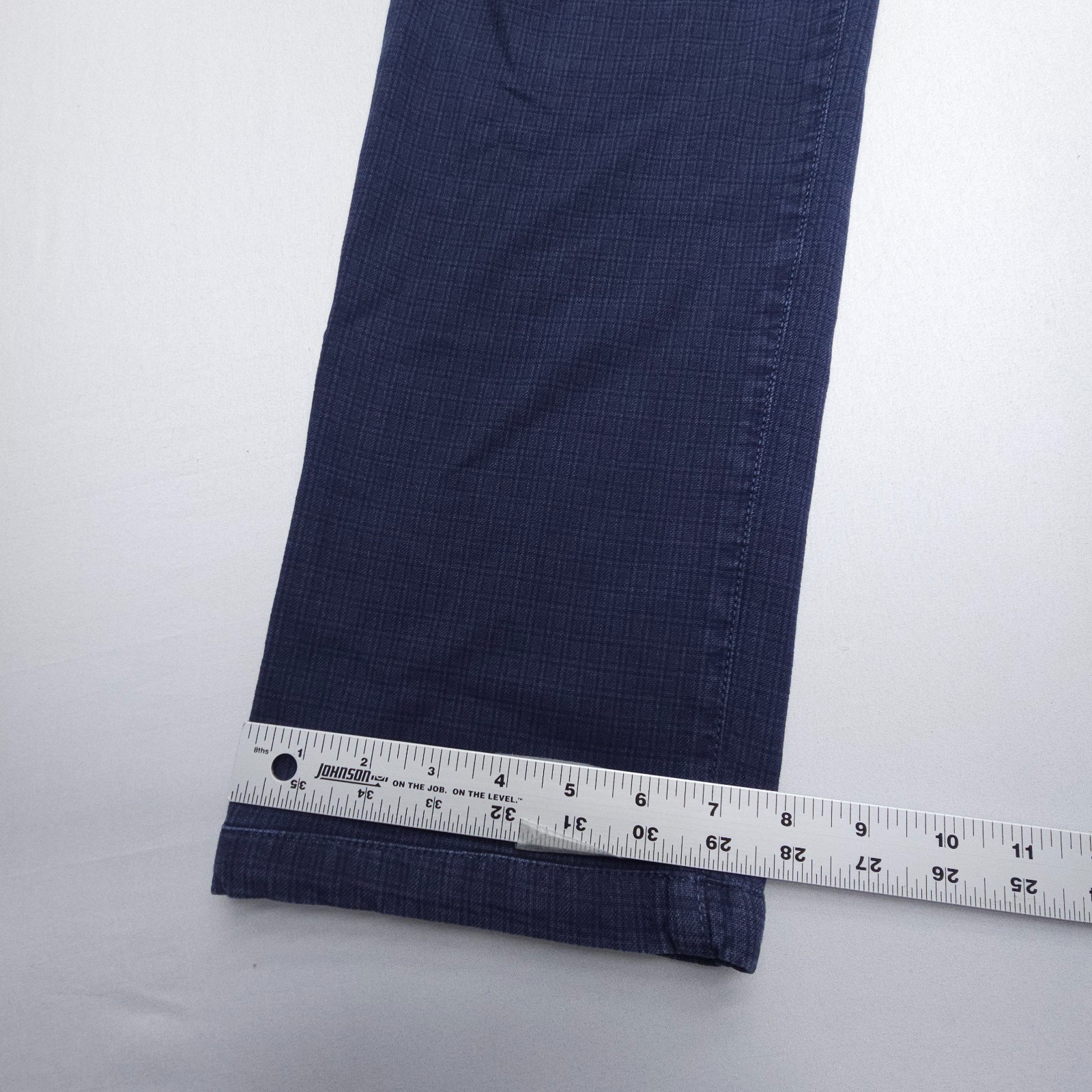Kiton Napoli Stretch Cotton Trouser 5 Pocket Pants Size 52 (34 x 32″) Blue Italy