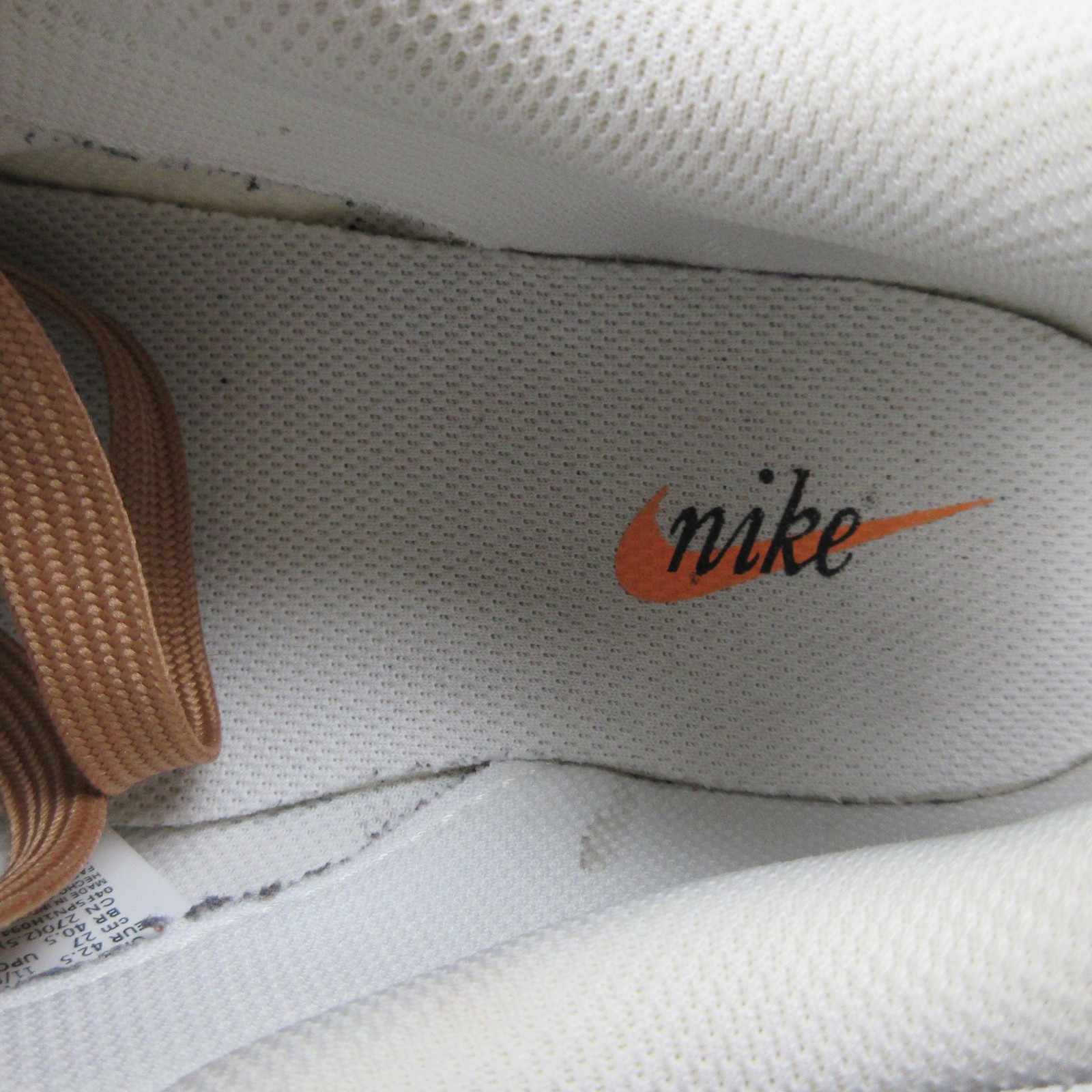 Nike Air Max Dawn Shoes Mens Size 9 Tan Gray Orange Running Sneakers DM0013-700