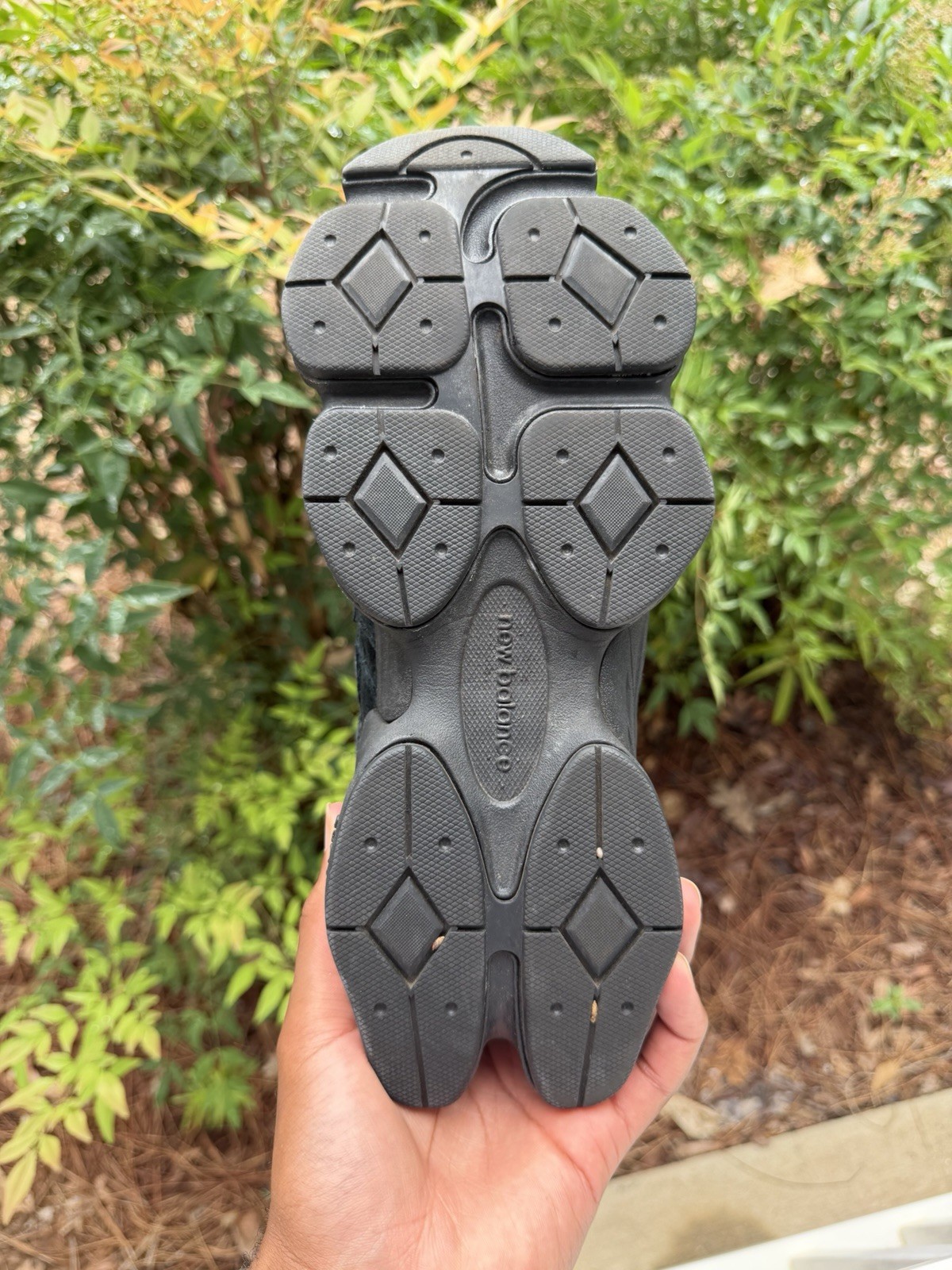 Size 9 – New Balance 9060 Triple Black Suede