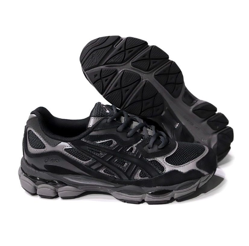 Asics GEL-NYC Black Graphite Grey Men’s 1201A789-020 Color BLACK / GREY Japan