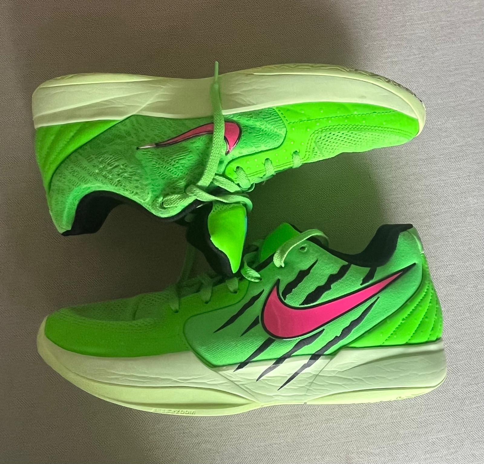 Nike Ja 2 Scratch Basketball Shoes Volt Hyper Pink Black Men’s Size 12.5